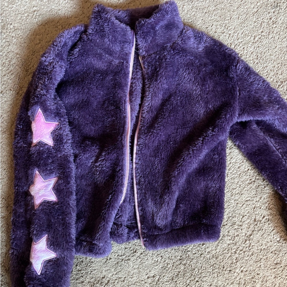 Splendid Lavender Plush Jacket